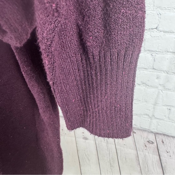 J. Jill Pure Jill Maroon Slight Scoopneck Sweater Size Large - Picture 4 of 6
